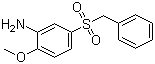 5-Benzylsulfonyl-2-methoxy-aniline molecular structure (CAS 2815-50-1)
