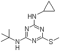 2-叔丁氨基-4-环丙氨基-6-甲硫基-s-三嗪分子结构 (CAS 28159-98-0)