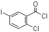 5-Iodo-2-chlorobenzoyl chloride molecular structure (CAS 281652-58-2)