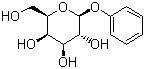 苯基-beta-D-吡喃半乳糖苷分子结构 (CAS 2818-58-8)
