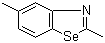 2,5-二甲基苯并硒唑分子结构 (CAS 2818-89-5)