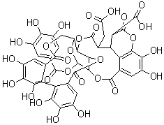 Neochebulagic acid molecular structure (CAS 28196-46-5)