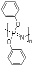 聚(二苯氧基膦腈)分子结构 (CAS 28212-48-8)