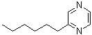 2-(Hexyl)pyrazine molecular structure (CAS 28217-91-6)