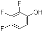 2,3,4-三氟苯酚分子结构 (CAS 2822-41-5)