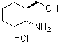 结构式 CAS# 28250-45-5, (反式-2-氨基环己基)甲醇盐酸盐