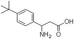 3-Amino-3-(4-tert-butylphenyl)propanoic acid molecular structure (CAS 282524-82-7)