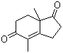 2,3,7,7a-Tetrahydro-4,7a-dimethyl-1H-indene-1,5(6H)-dione molecular structure (CAS 28255-09-6)