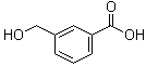 3-(羟基甲基)苯甲酸分子结构 (CAS 28286-79-5)