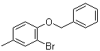 结构式 CAS# 2830-53-7, 1-苄氧基-2-溴-4-甲基苯