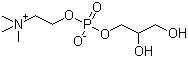 甘磷酸胆碱 GPC分子结构 (CAS 28319-77-9)