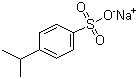 structure of CAS# 28348-53-0, Sodium cumenesulfonate;(1-Methylethyl)benzenesulfonic acid sodium salt