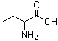 结构式 CAS# 2835-81-6, DL-2-氨基丁酸; 2-氨基丁酸