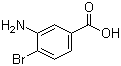 3-Amino-4-bromobenzoic acid molecular structure (CAS 2840-29-1)