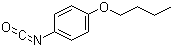 结构式 CAS# 28439-86-3, 4-丁氧基苯基异氰酸酯