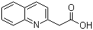 2-Quinolineacetic acid molecular structure (CAS 284477-00-5)