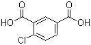 结构式 CAS# 2845-85-4, 4-氯间苯二甲酸