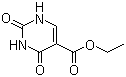 5-尿嘧啶甲酸乙酯分子结构 (CAS 28485-17-8)