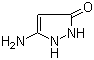 3-氨基-3-吡唑啉-5-酮分子结构 (CAS 28491-52-3)