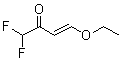 (3E)-4-Ethoxy-1,1-difluoro-3-buten-2-one molecular structure (CAS 285135-89-9)