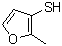 结构式 CAS# 28588-74-1, 2-甲基-3-呋喃硫醇