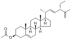 22-Dehydroclerosteryl acetate molecular structure (CAS 28594-00-5)