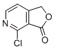 结构式 CAS# 285991-64-2, 4-氯呋喃并[3,4-c]吡啶-3(1H)-酮