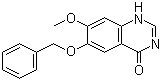 7-Methoxy-6-benzyloxyquinazolin-4-one molecular structure (CAS 286371-64-0)