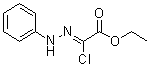 Ethyl chloroglyoxylate phenylhydrazone molecular structure (CAS 28663-68-5)