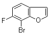 7-Bromo-6-fluorobenzofuran molecular structure (CAS 286836-05-3)