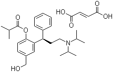 结构式 CAS# 286930-03-8, 富马酸非索罗定