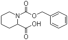 1-N-Cbz-2-哌啶甲酸分子结构 (CAS 28697-07-6)