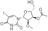 5-Iodo-2'-O-methyluridine 3'-acetate molecular structure (CAS 287101-02-4)