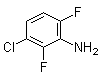 3-Chloro-2,6-difluoroaniline molecular structure (CAS 287172-82-1)