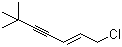 1-Chloro-6,6-dimethyl-2-hepten-4-yne molecular structure (CAS 287471-30-1)
