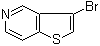 structure of CAS# 28783-18-8, 3-Bromothieno[3,2-c]pyridine