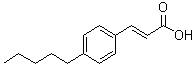 3-(4-Pentylphenyl)-2-propenoic acid molecular structure (CAS 28784-91-0)