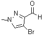 4-溴-1-甲基-1H-吡唑-3-甲醛分子结构 (CAS 287917-96-8)