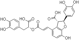 结构式 CAS# 28831-65-4, 紫草酸