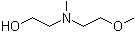 2-[(2-Methoxyethyl)(methyl)amino]ethanol molecular structure (CAS 288383-69-7)