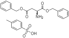 structure of CAS# 2886-33-1, L-Aspartic acid dibenzyl ester 4-toluenesulfonate;Dibenzyl (2S)-2-aminobutanedioate 4-toluenesulfonate