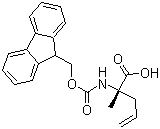 Fmoc-alpha-allyl-D-alanine molecular structure (CAS 288617-76-5)