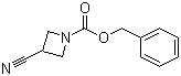 structure of CAS# 288851-42-3, 3-Cyano-1-azetidinecarboxylic acid phenylmethyl ester