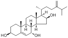 Ergosta-5,24(28)-diene-3,7,16-triol molecular structure (CAS 289054-34-8)