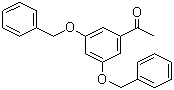 结构式 CAS# 28924-21-2, 3',5'-二苄氧基苯乙酮