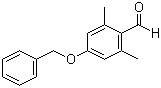 structure of CAS# 28924-92-7, 4-Benzyloxy-2,6-dimethylbenzaldehyde