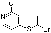 2-Bromo-4-chlorothieno[3,2-c]pyridine molecular structure (CAS 28948-61-0)