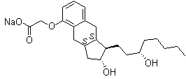 structure of CAS# 289480-64-4, Treprostinil sodium;Remodulin; UT 15; UT 15 (pharmaceutical)