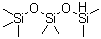 structure of CAS# 2895-07-0, 1,1,1,3,3,5,5-Heptamethyltrisiloxane;Heptamethyltrisiloxane