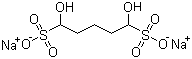 structure of CAS# 28959-35-5, Sodium glutaraldehyde bisulfite